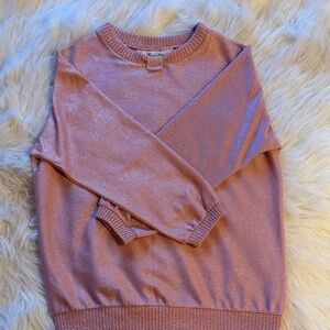 Lady Blair shimmering pink top